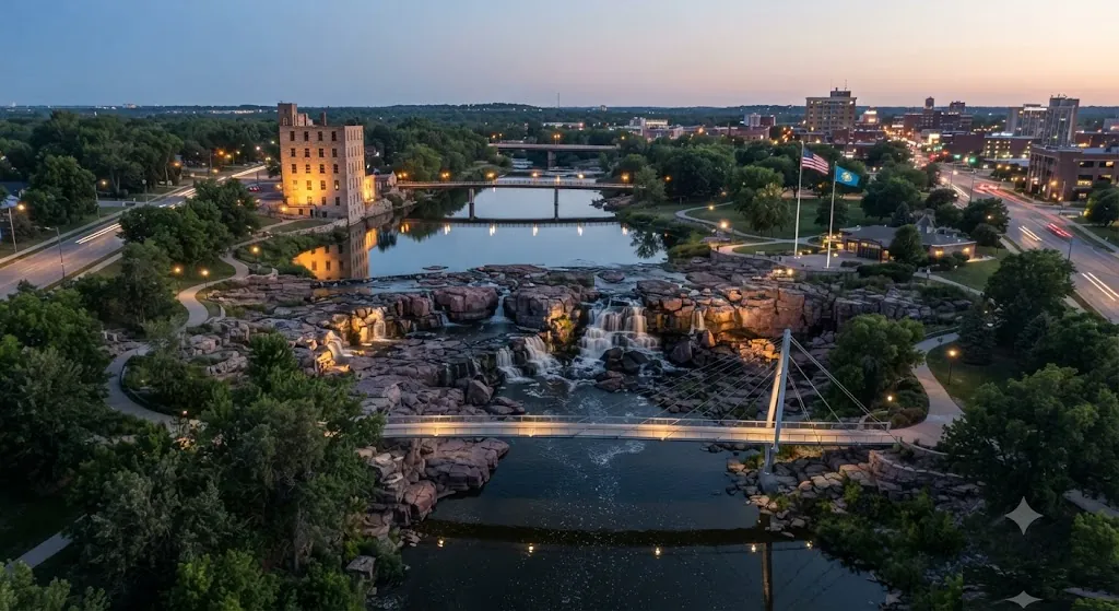 Falls Park, South Dakota