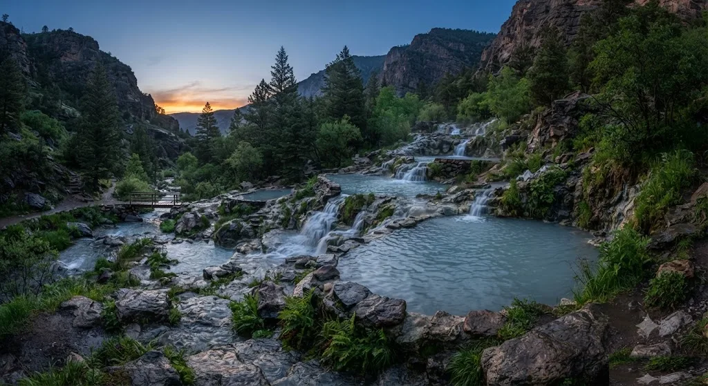 Fifth Water Hot Springs (Diamond Fork Hot Springs), Utah