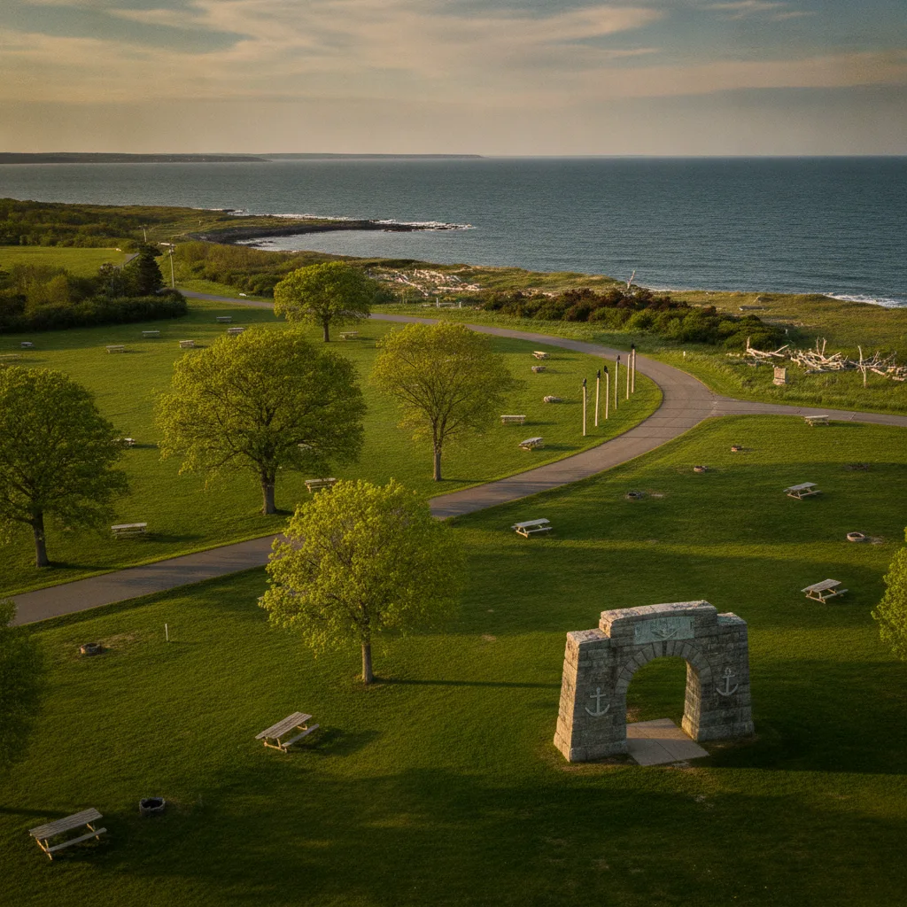 Fishermen's Memorial State Park and Campground, Rhode Island