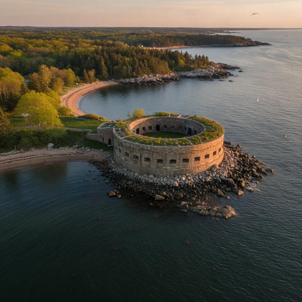 Fort Popham State Historic Site, Maine