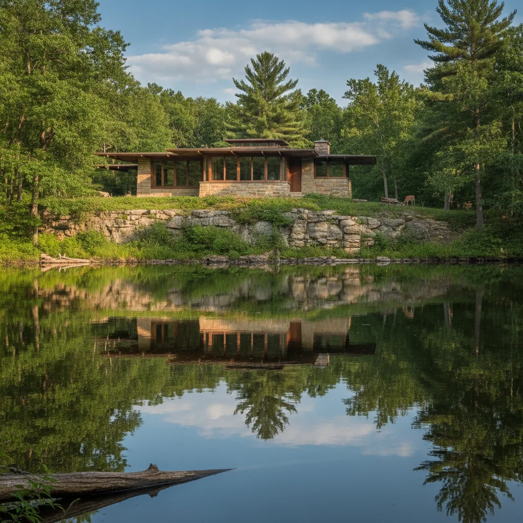 Frank Lloyd Wright's Seth Peterson Cottage, Wisconsin
