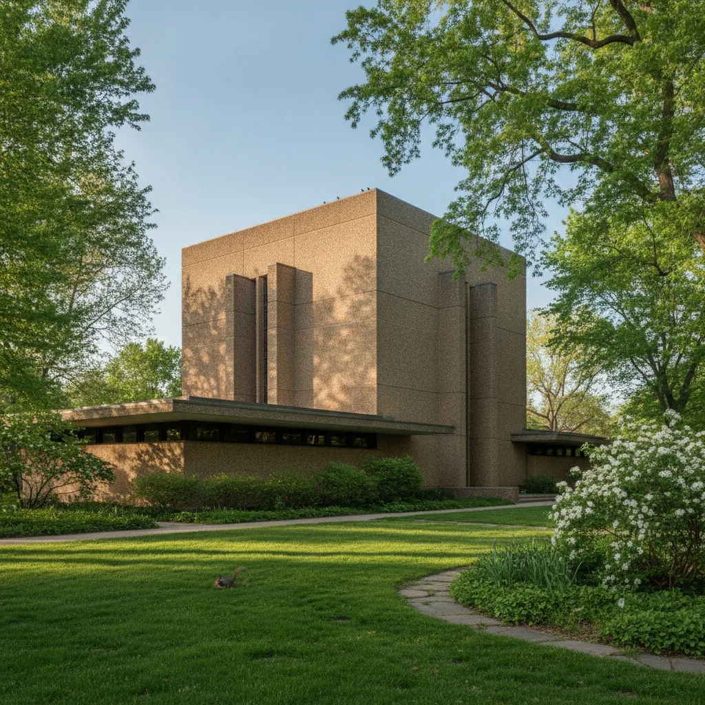 Frank Lloyd Wright's Unity Temple, Illinois