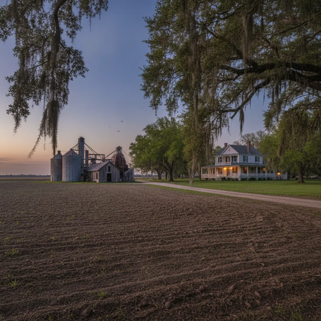 Frogmore Cotton Plantation and Gins, Louisiana