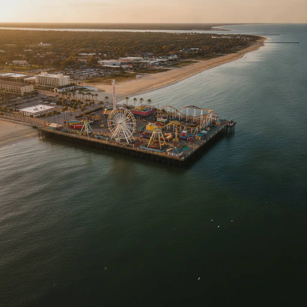 Galveston Island Historic Pleasure Pier, Texas