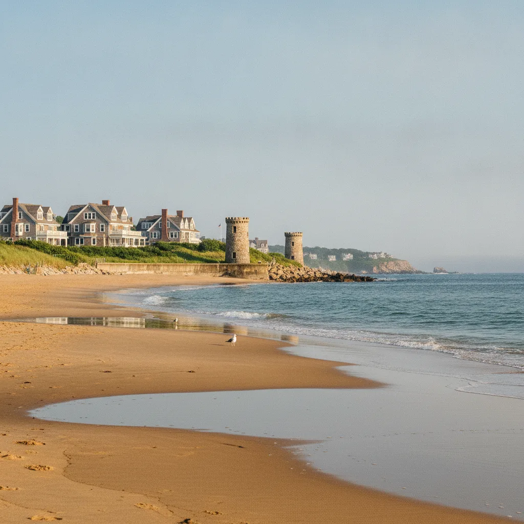 Gansett Beach, Rhode Island