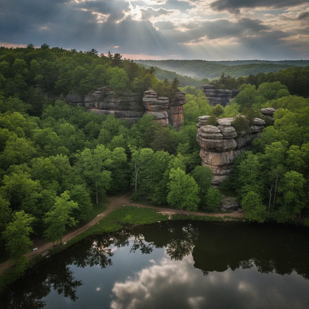 Garden of the Gods Observation Trail, Illinois