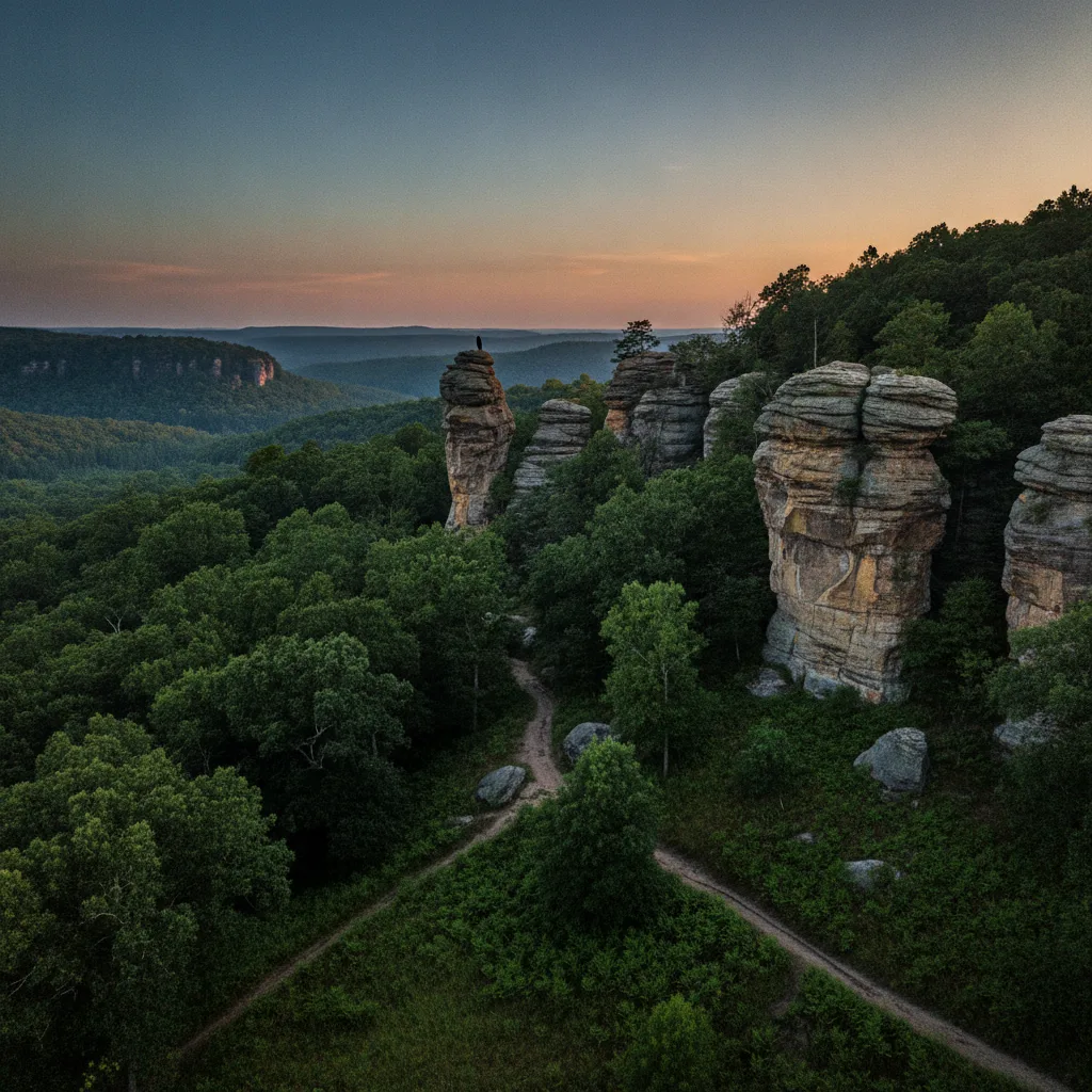 Garden of the Gods Recreation Area, Illinois