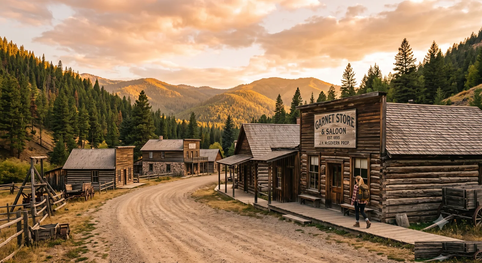 Garnet Ghost Town, Montana