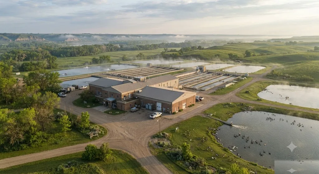 Garrison National Fish Hatchery, North Dakota