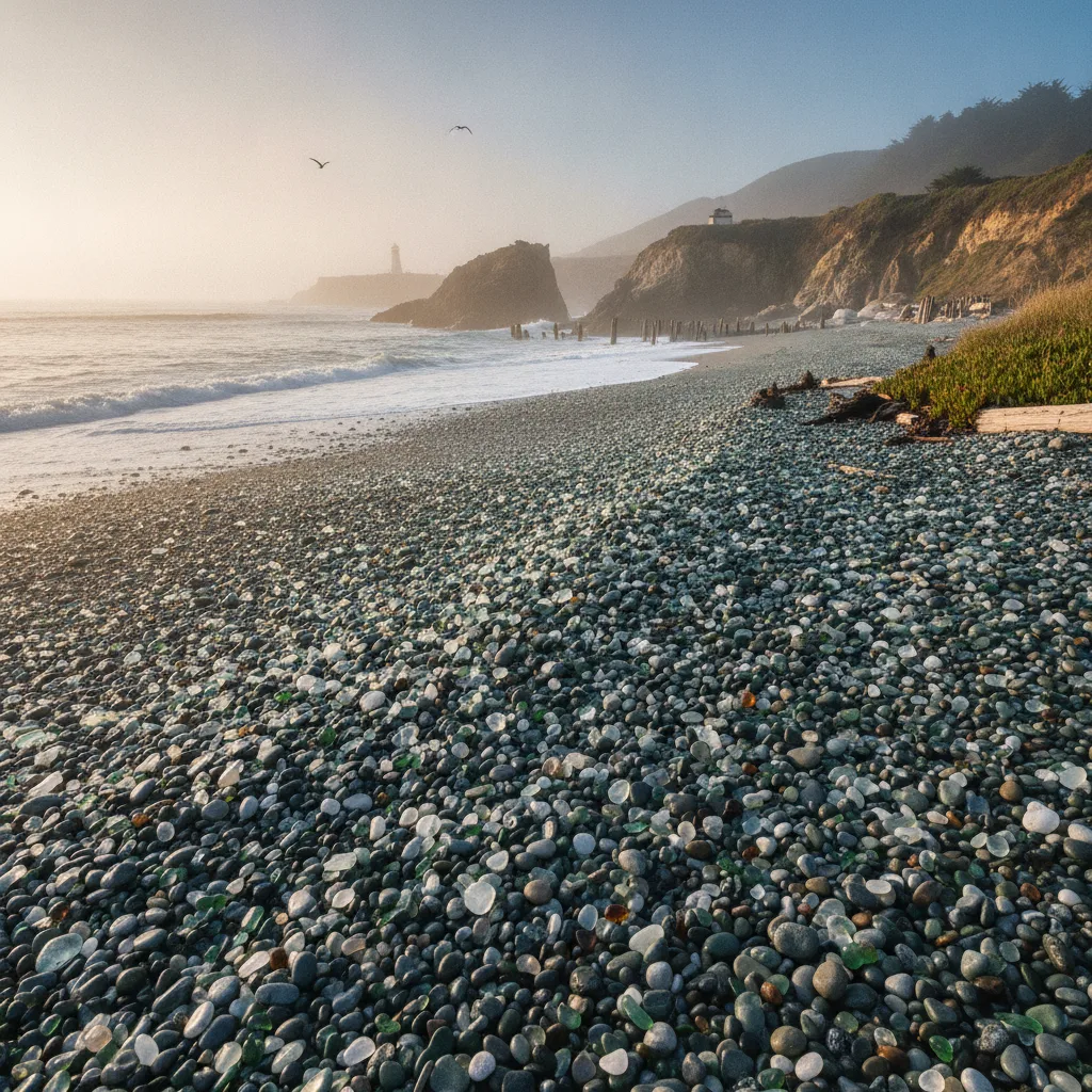 Glass Beach, California