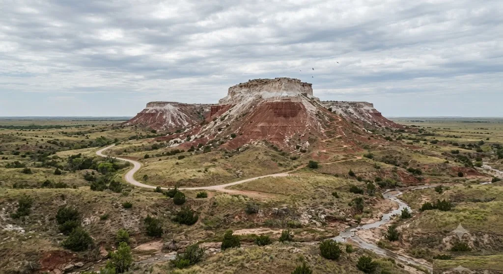 Gloss Mountain State Park, Oklahoma