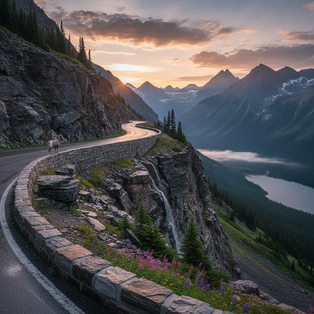 Going-to-the-Sun Road, Montana