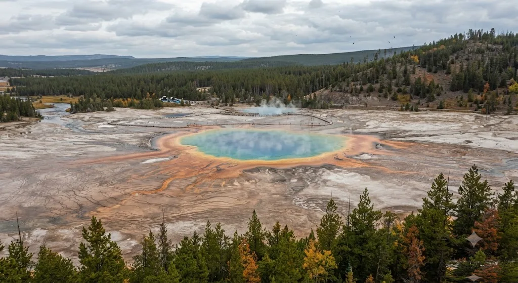 Grand Prismatic Spring, Wyoming