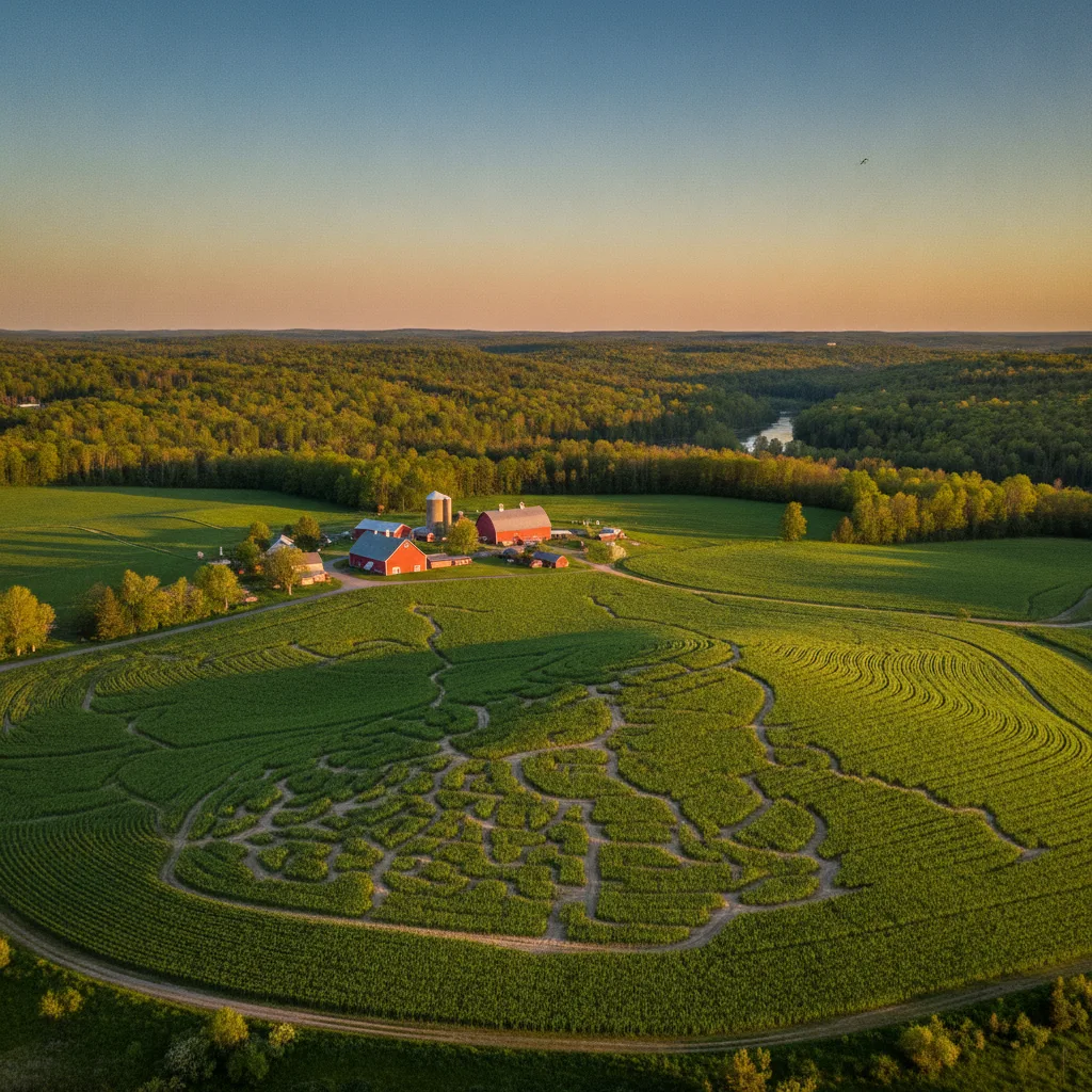 Great Vermont Corn Maze, Vermont