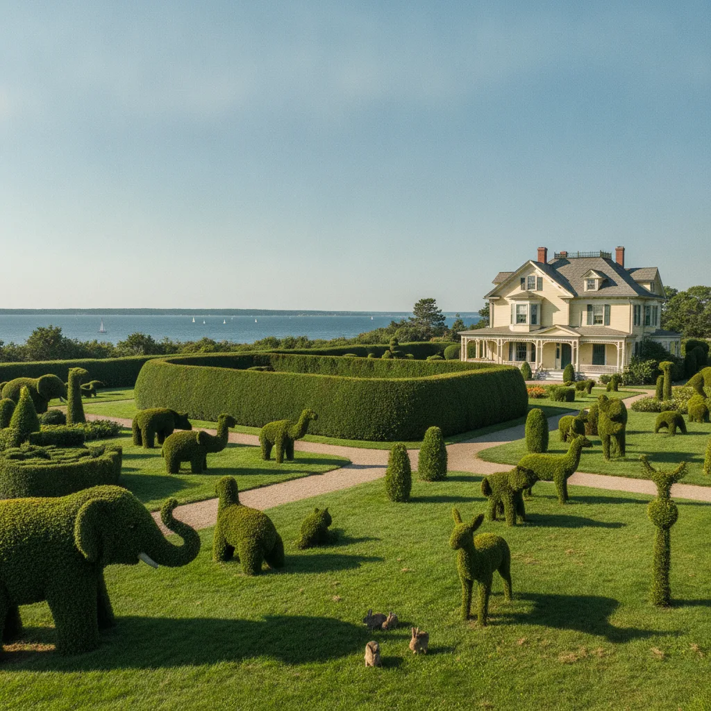 Green Animals Topiary Garden, Rhode Island