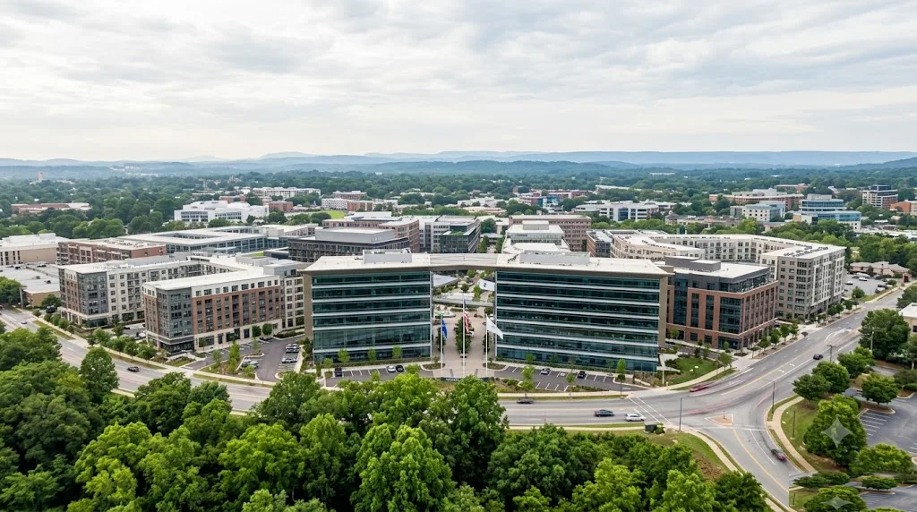 Greenville County Square, South Carolina