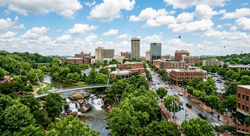 Greenville Downtown, South Carolina