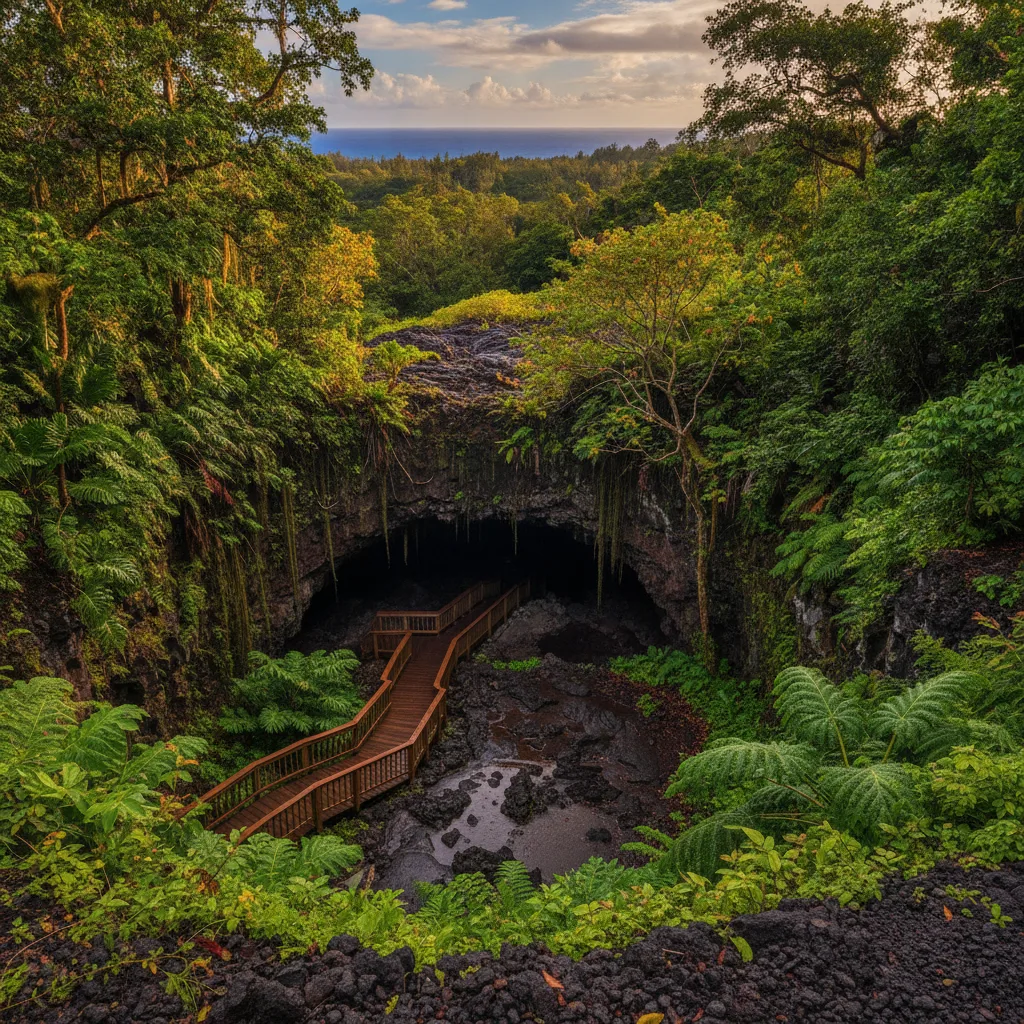 Hana Lava Tube (Ka'eleku Caverns), Hawaii