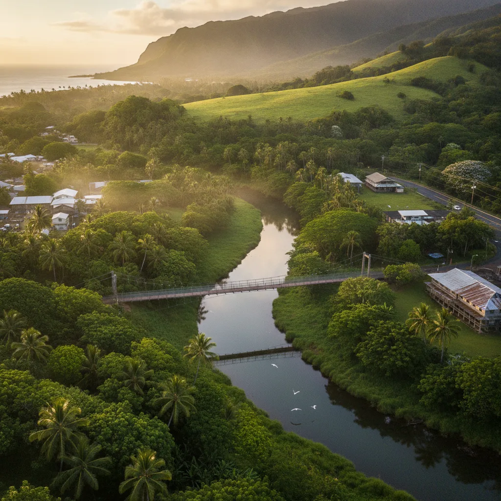 Hanapepe Swinging Bridge, Hawaii