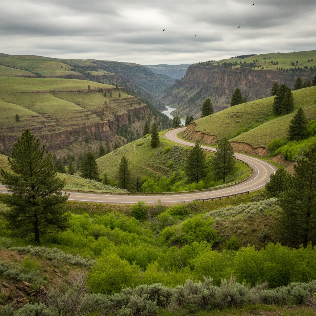 Hells Canyon Scenic Byway (Idaho portion), Idaho