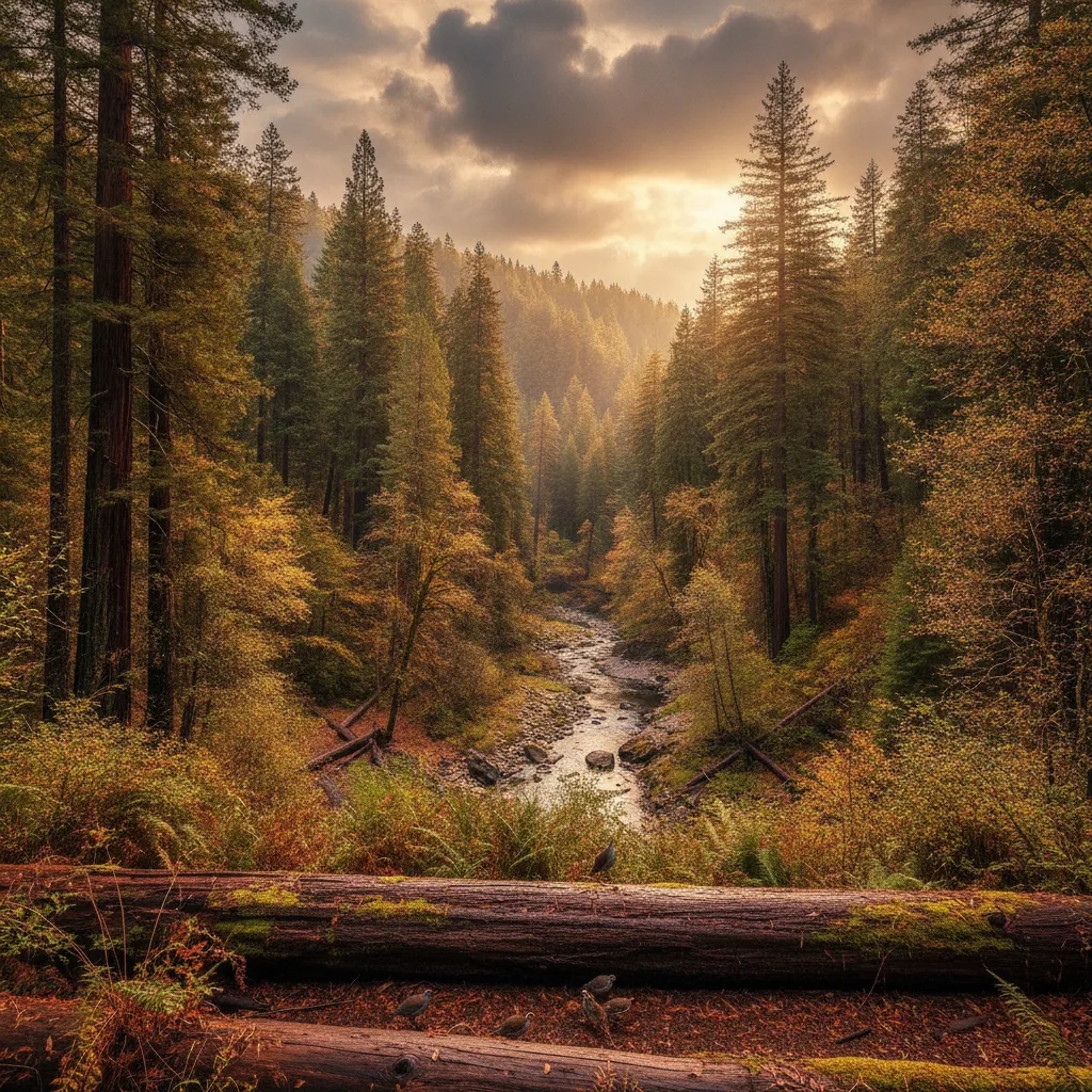 Hendy Woods State Park, California