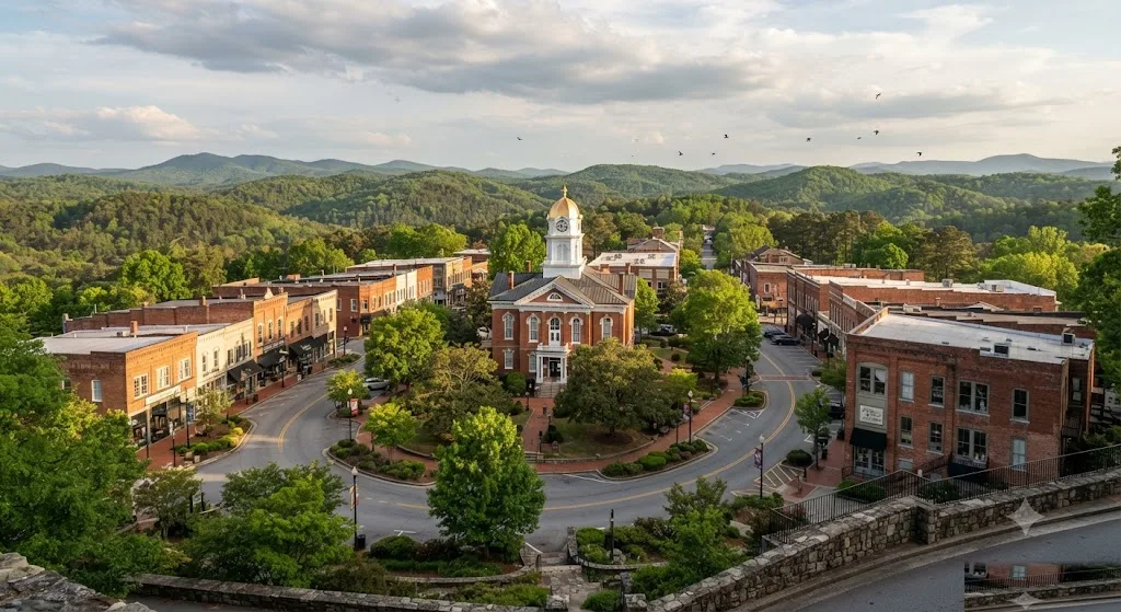 Historic Downtown Dahlonega, Georgia