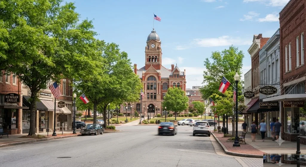 Historic Downtown Newnan, Georgia