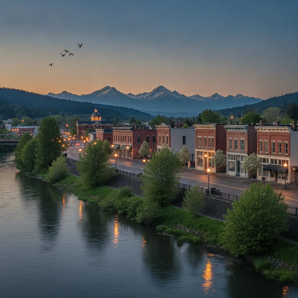 Historic Downtown Snohomish, Washington