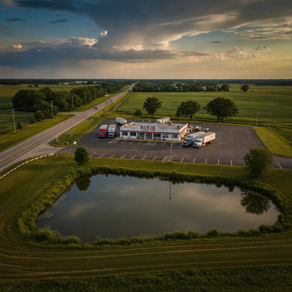 Historic Route 66 - Dixie Truck Stop, Illinois