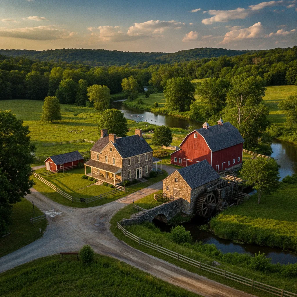 Historic Walnford Park, New Jersey