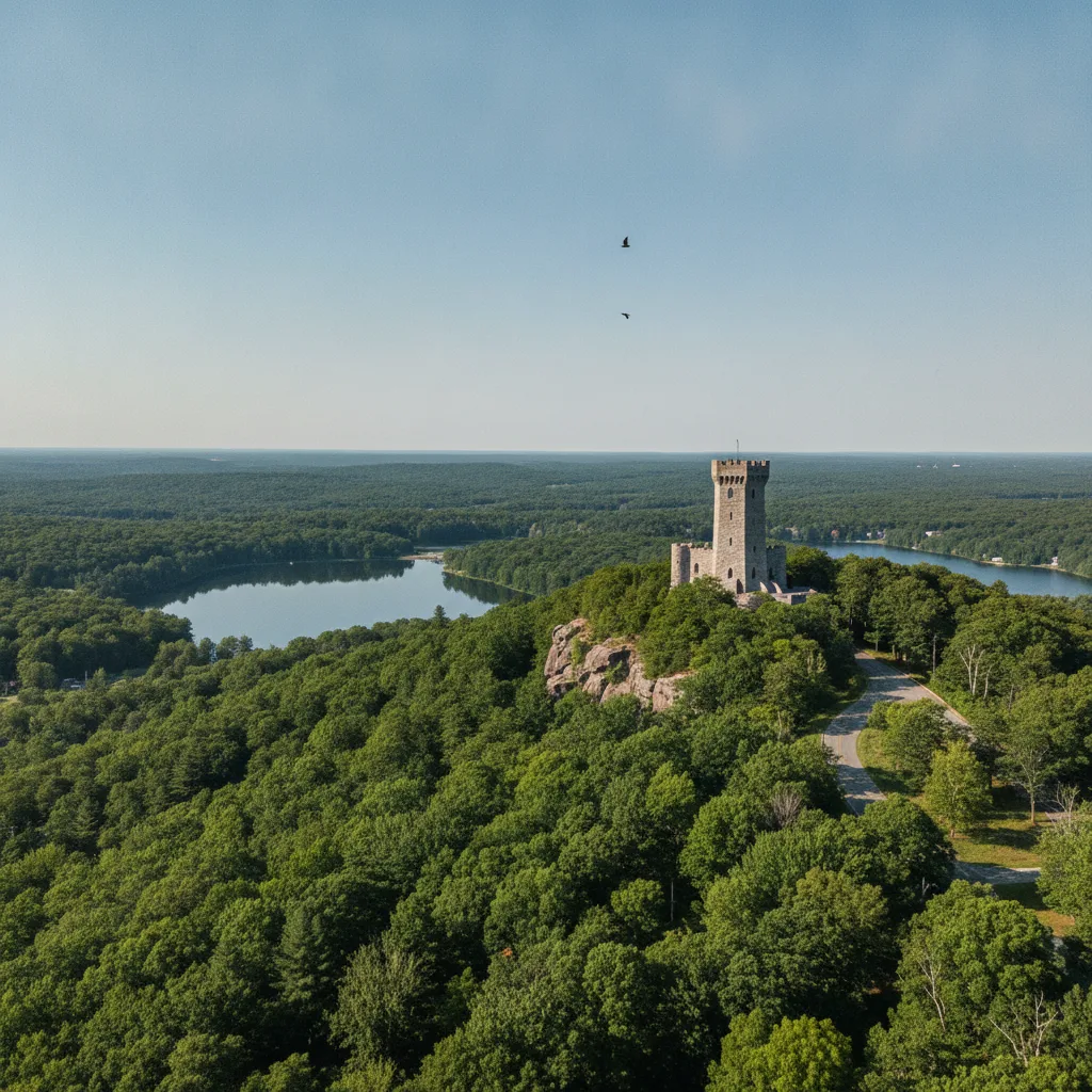 Hubbard Park Tower (Castle Craig), Connecticut