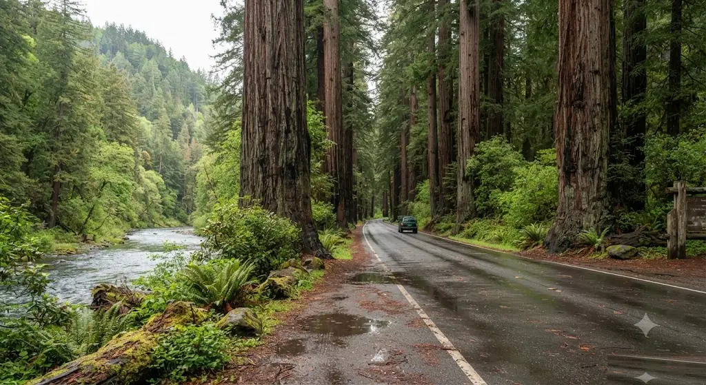 Humboldt Redwoods State Park / Avenue of the Giants, California
