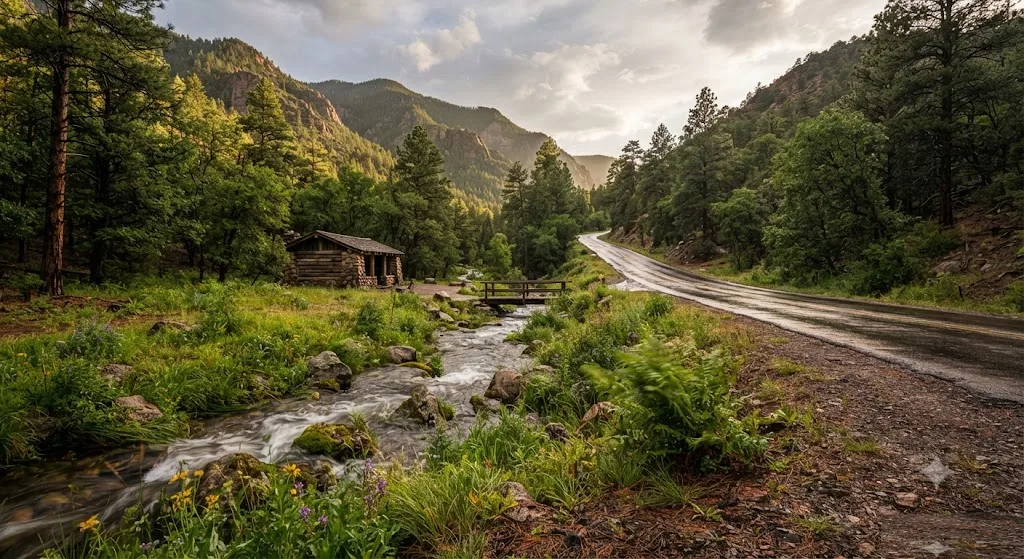 Hyde Memorial State Park, New Mexico