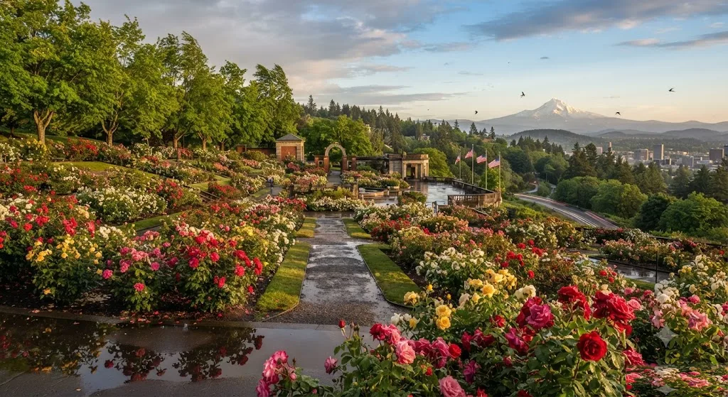 International Rose Test Garden, Oregon