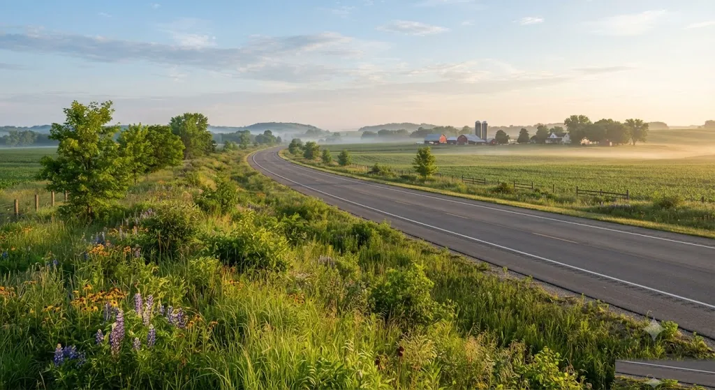 Iowa's Living Roadways Boulevard, Iowa
