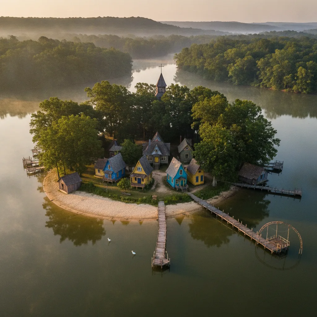 Jackson Lake Island (Big Fish movie set), Alabama