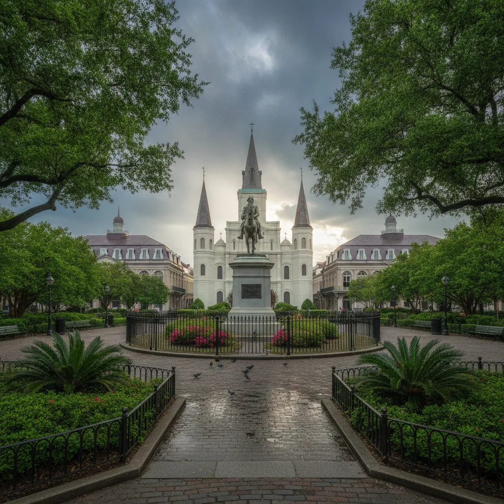 Jackson Square, Louisiana