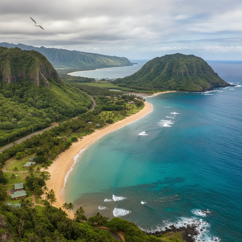 Kahana Bay Beach Park, Hawaii