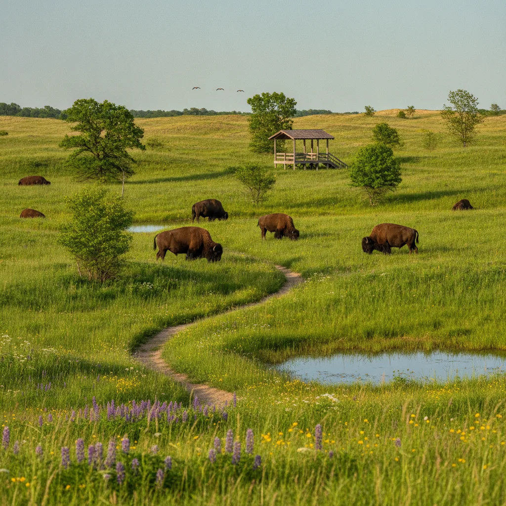 Kankakee Sands Bison Prairie, Indiana