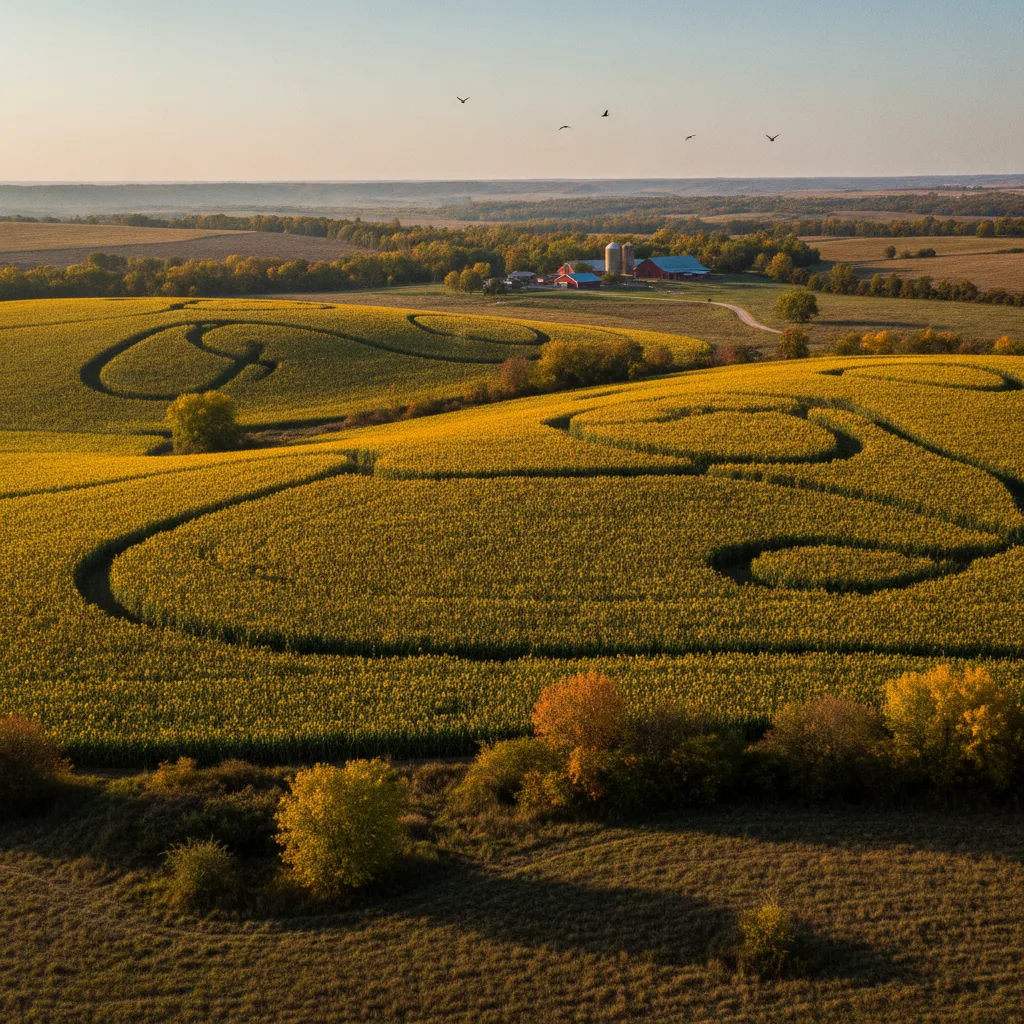 Kansas Maze Sunflower Festival at Gaeddert Farms, Kansas