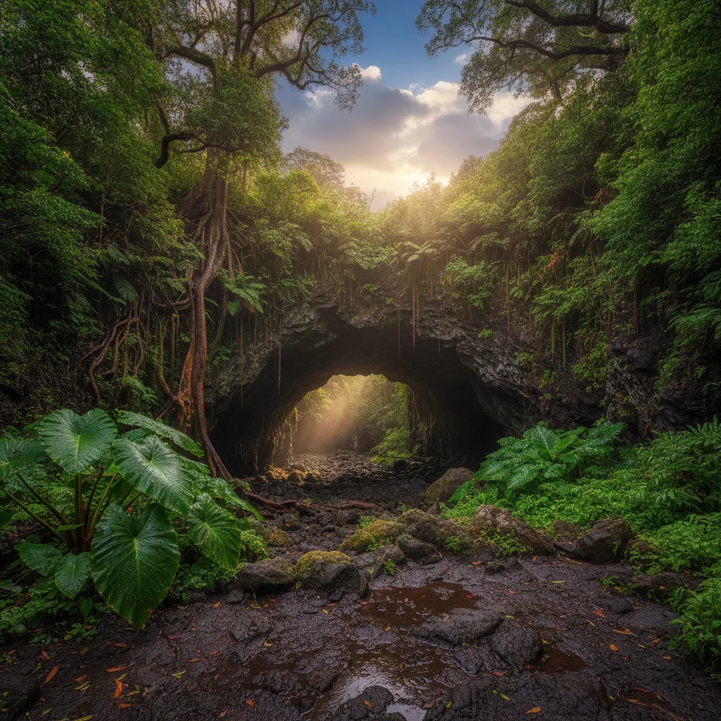 Kaumana Caves, Hawaii
