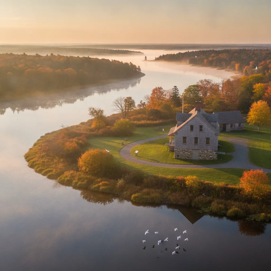 Kennebec River Museum at Popham Colony, Maine
