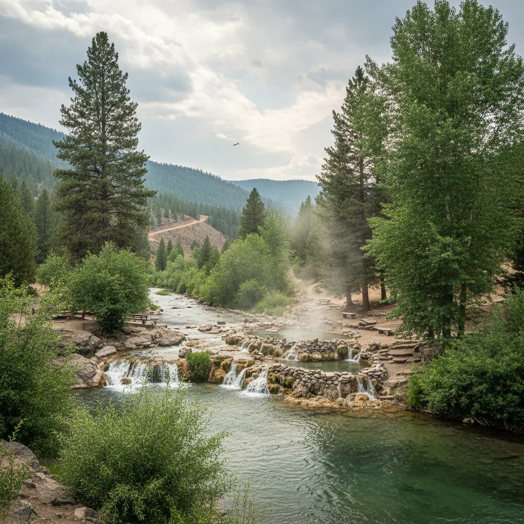 Kirkham Hot Springs, Idaho