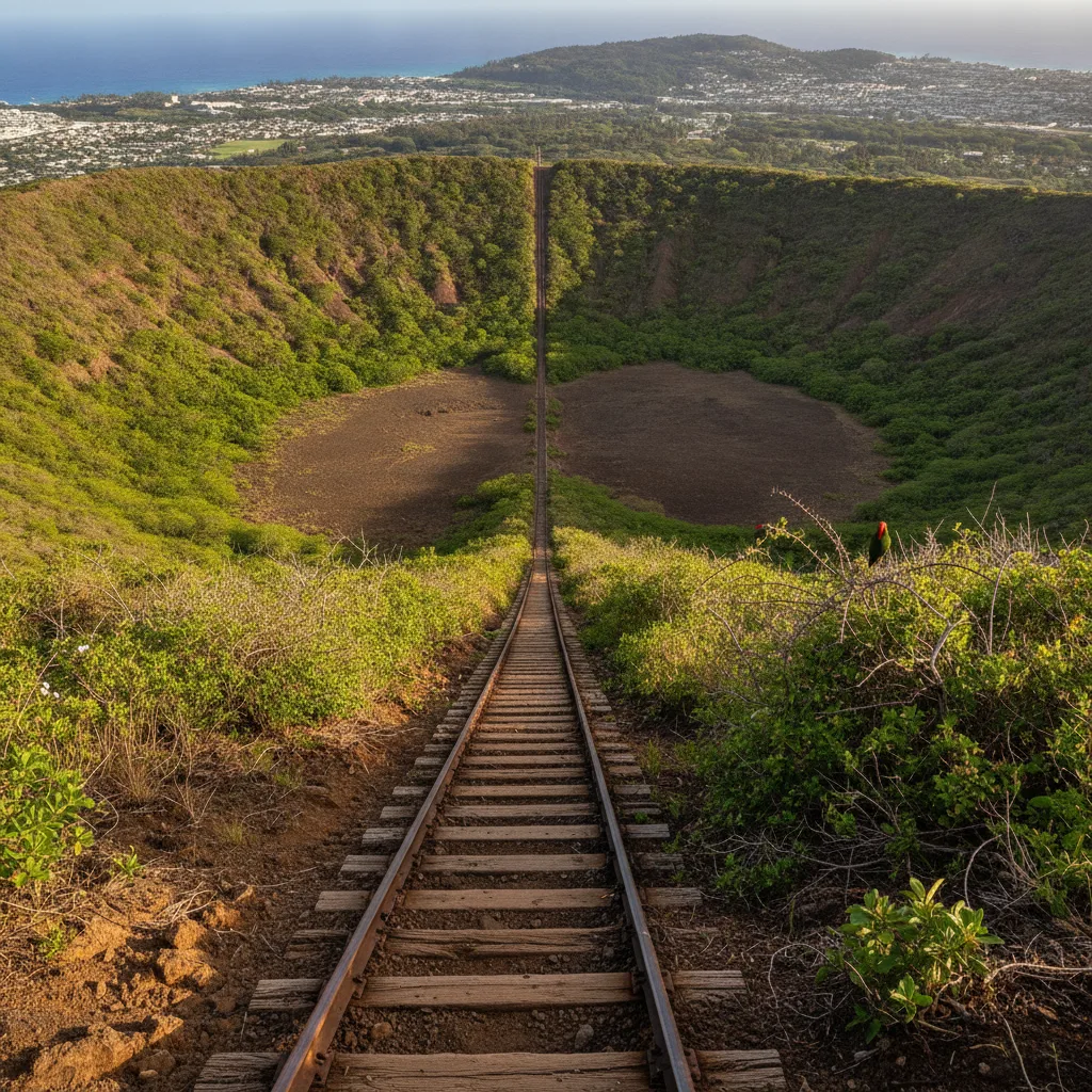 Koko Crater Railway Trail, Hawaii