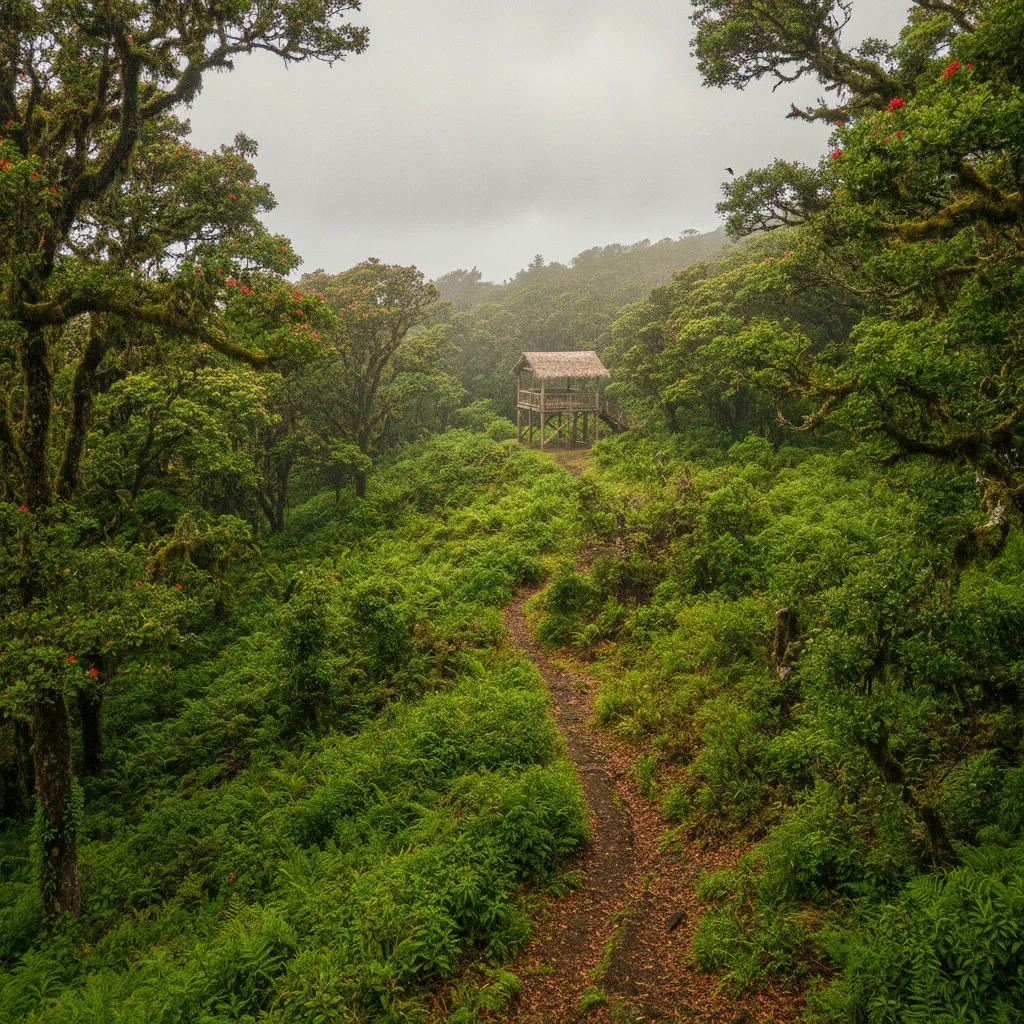 Kona Cloud Forest Sanctuary, Hawaii