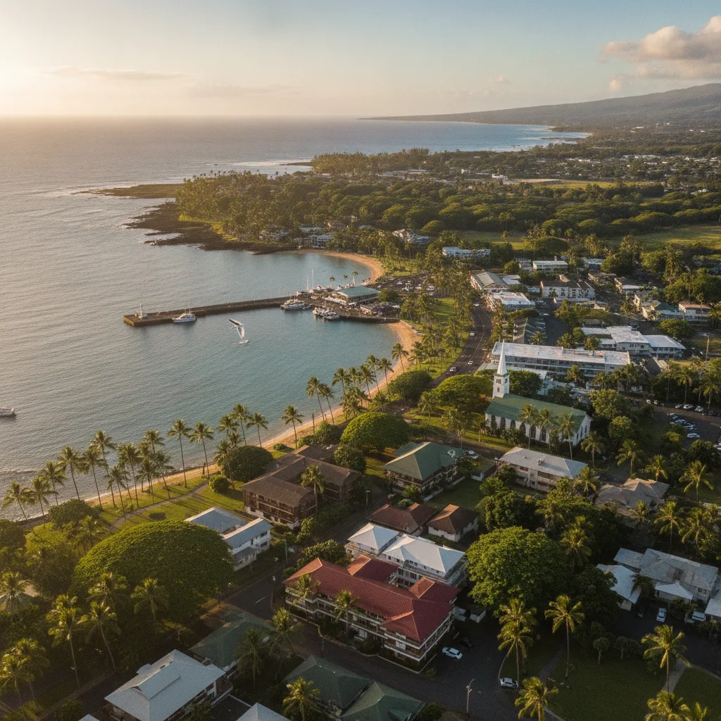 Kona Town, Hawaii