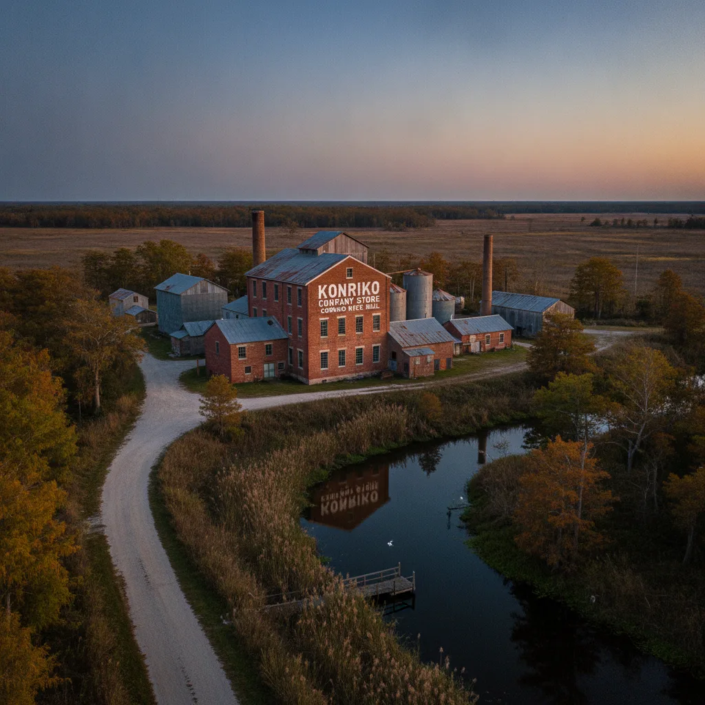 Konriko Company Store & Conrad Rice Mill, Louisiana