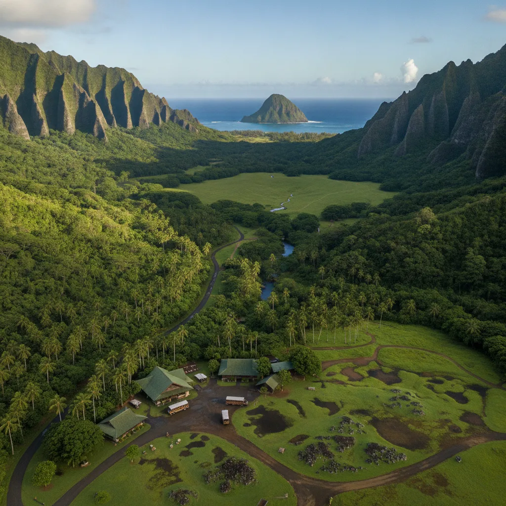 Kualoa Ranch Private Nature Reserve, Hawaii