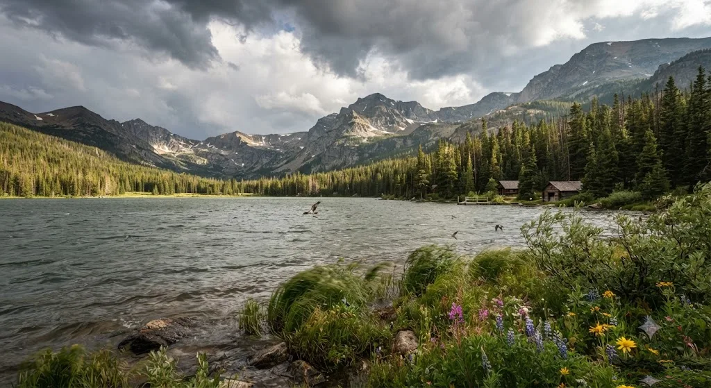 Lake Absarraca, Wyoming
