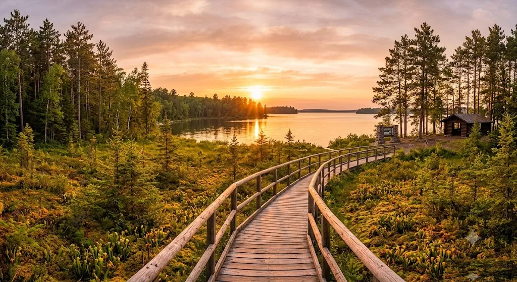 Lake Bemidji State Park, Minnesota